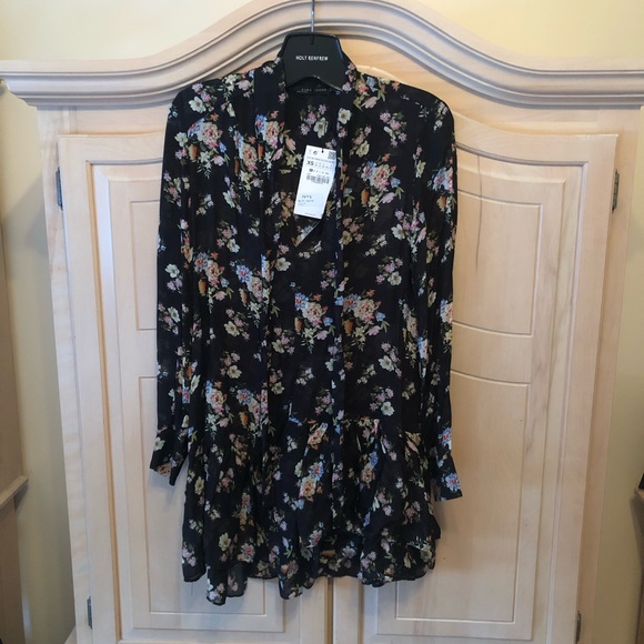 Zara floral tunic dress - Picture 1 of 3
